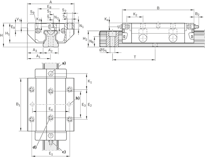 PATTINI REXROTH FLANGIATI LUNGHI