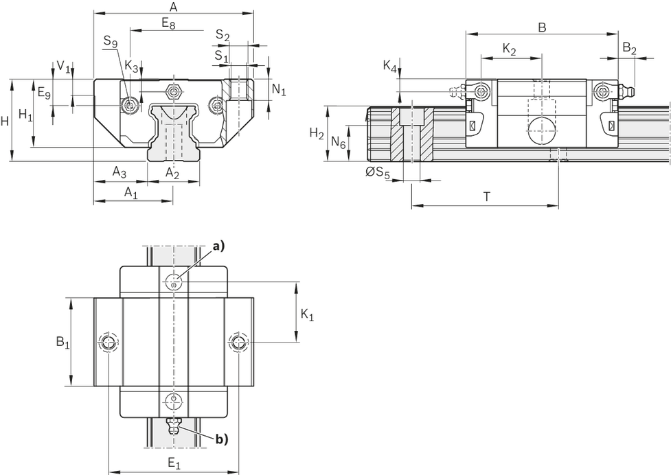 PATTINI REXROTH FLANGIATI CORTI