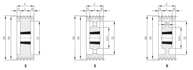 Pulegge SPB-6