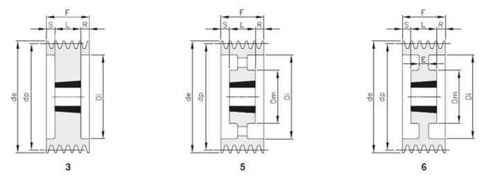 Pulegge SPC-6