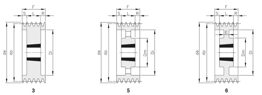 Pulegge SPC-8